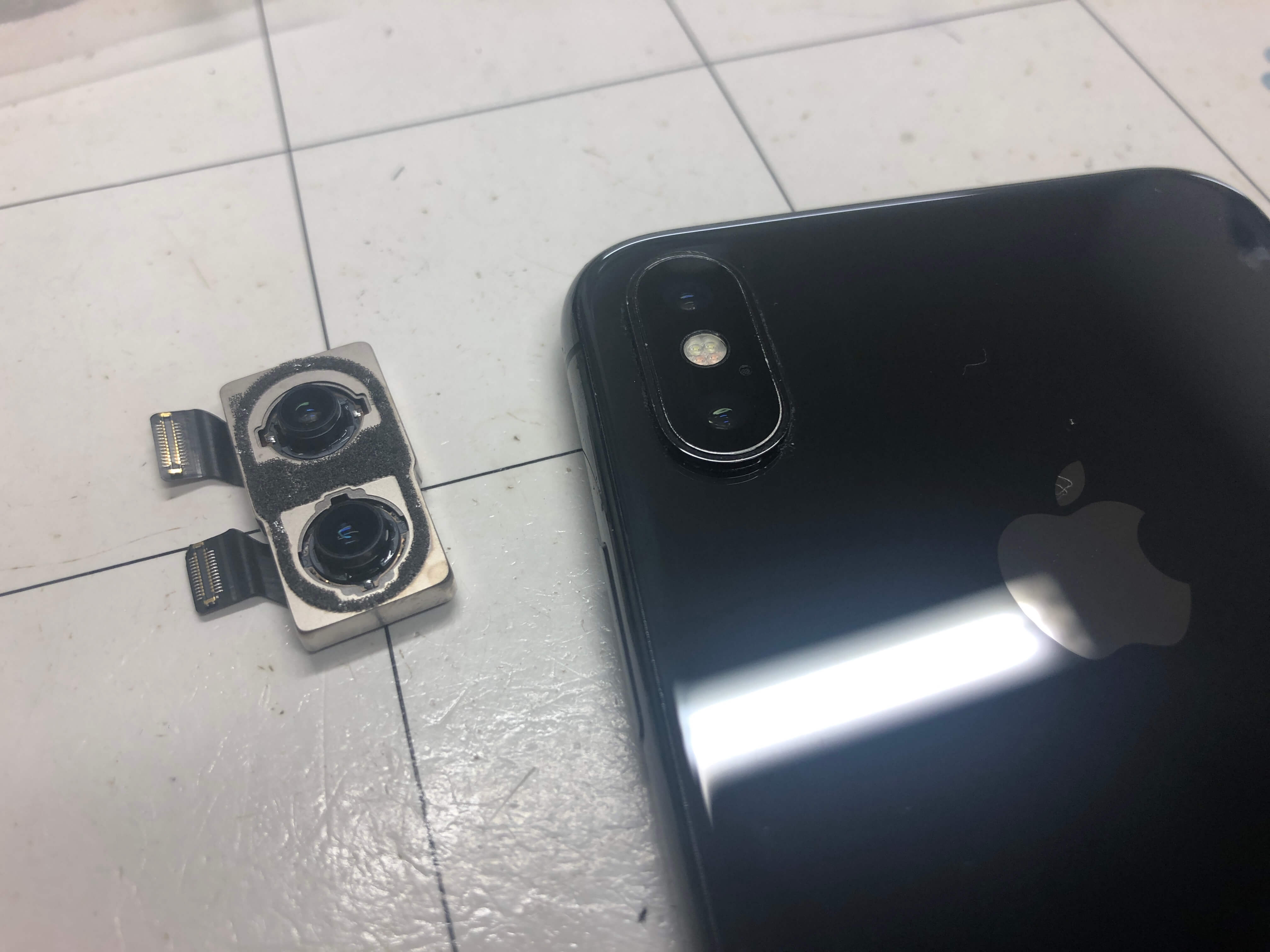 iPhoneインカメラ修理4