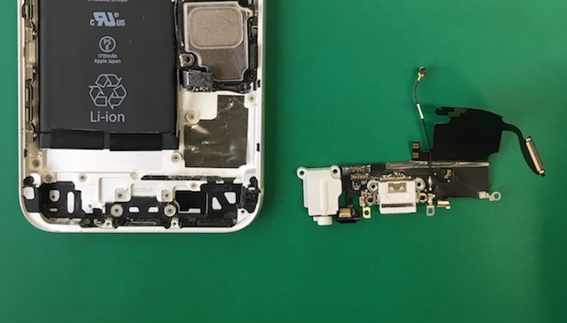 iPhoneドックコネクター修理