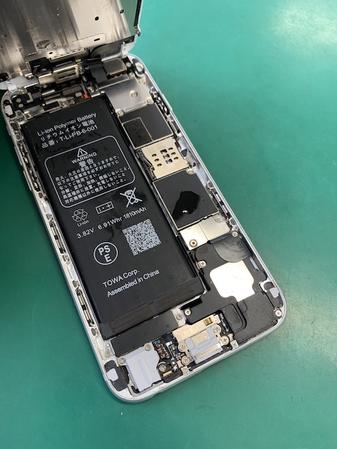 iPhone6水没修理